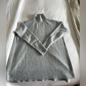 LOFT Grey Speckled Sweater
